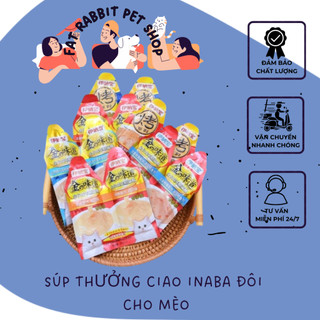 súp thưởng ciao inaba đôi cho mèo🐶fat rabbit🐱freeship🐱hỏa tốc nội thành