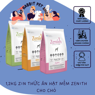 1,2kg zin thức ăn hạt mềm zenith cho chó🐶fat rabbit🐱freeship🐱hỏa tốc nội thành