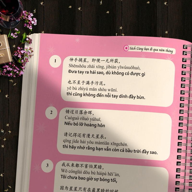 Sách-Combo:Cùng bạn đi qua năm tháng- sách song ngữ Trung - Việt