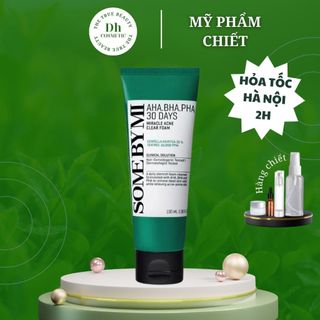 Sữa Rửa Mặt SOME BY MI AHA BHA PHA 30 DAYS MIRACLE ACNE CLEAR FOAM 100ML