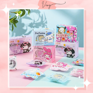 Pudding Thạch Trái Cây Sanrio Characters Thỏ Kuromi Cinamonroll My Melody Chó Pochacco Lẻ/Hộp 36gr