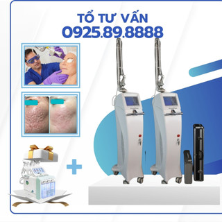 Máy laser co2 fractional pixell plus, kết hợp vi kim fractional rf, chuyên dùng trong y tế spa