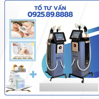 Máy trẻ hoá da - máy triệt lông alma cao cấp