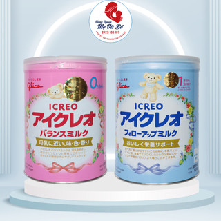 TPBS dinh dưỡng GLICO Icreo Số 0/Số 9 820g Nhật Bản giúp bổ sung dinh dưỡng cho trẻ nhỏ