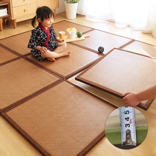 Có thể kết nối trải thảm mây dày 2,4CM chiếu mây tatami Mềm mại và chống ẩm Chống trượt và thoáng khí