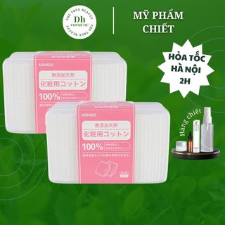 Bông tẩy trang Miniso 1000 miếng Nhật Bản
