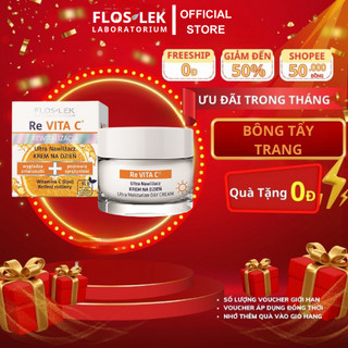 Kem vitamin C Floslek dưỡng ẩm làm sáng - giảm nhăn và trẻ hóa da 50ml Chính hãng