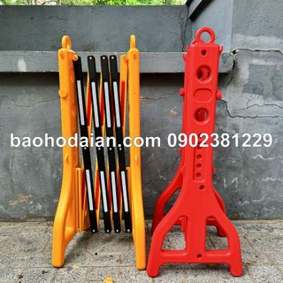 Hàng rào di động xếp gọn phản quang 96cm x 2,5m