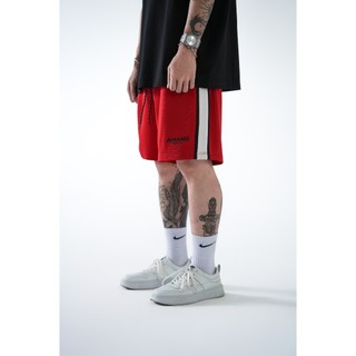 Quần Short Amand Easy - peasy Basic Short - Black/ Red/ Grey QS020