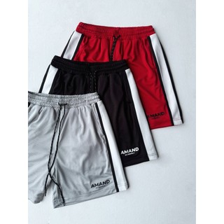 Quần short amand easy - peasy basic short - black/ red/ grey qs020