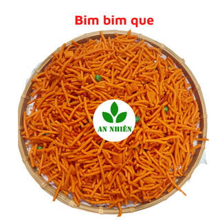 Bim bim tăm que đậu hà lan gói 500gr snack ăn vặt