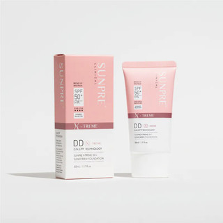 Kem Chống Nắng Màu Kem Nền Mona Frema SUNPRE DD Xtreme Sunscreen Foundation 50ml