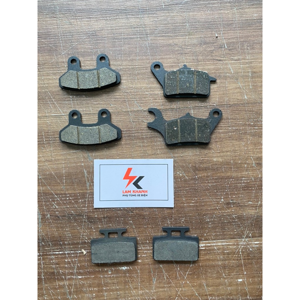 Má phanh đĩa xe điện nhập khẩu, Má phanh đĩa Vespa Dibao, Gogo Dibao...