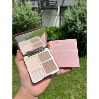 Bảng phấn Highlight + Tạo khối Judy Doll Highlight & contour 4 ô