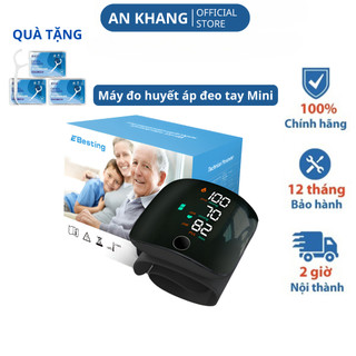 Máy đo huyết áp tự động WEB306, máy đo huyết áp cổ tay cảnh báo bất thường huyết áp, tự đo chính xác kết quả nhanh chóng