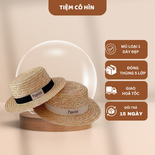 Mũ nón cói đi biển cho bé gái từ 4-8 tuổi Tiệm Cô Hìn ship 1h đóng thùng không lo hỏng lỗi 1 đổi 1