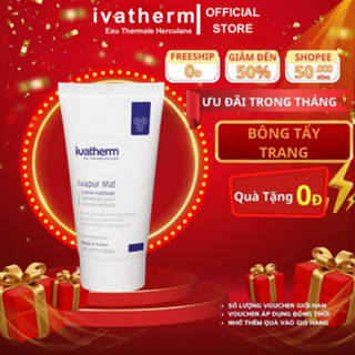 Kem dưỡng ẩm Ivatherm Ivapur Mat Mattifying FLOSLEK kiềm dầu cho da dầu mụn 40ml