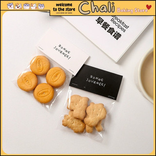 10 Túi đựng cookies ,bánh quy các loại gồm tem