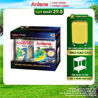 Bộ quà tặng sữa bột bổ sung dinh dưỡng Anlene TOTAL 10 (lon 800g + 2*55g)