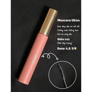 Mascara Chuốt mi Ukiss đen