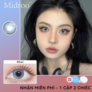 1 Cặp Kính áp tròng Midroo Lens Midsummer 1 Năm 0 Độ 14,5mm Kính áp tròng