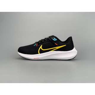 ( Hàng Chuẩn Au ) Giày Chạy Bộ Pegasus 40 Black Speek Yellow