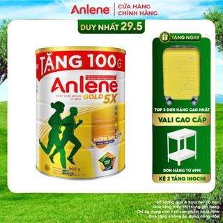  Sữa bột Anlene Gold 5X hương vani lon 900g