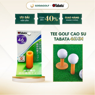 Tee Golf Cao Su Tabata 55mm, Chân đỡ phát bóng golf Hàng Chính Hãng Nhật Bản| Tabata Golf Chính Hãng