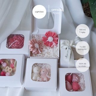  Hộp quà nến thơm - HAPPY BOX, hộp quà sinh nhật, candle handmade