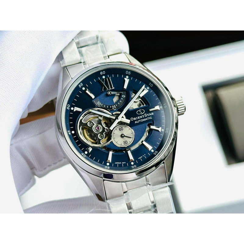 ĐỒNG HỒ NAM CHÍNH HÃNG ORIENT STAR RE-AV0003L00B Automatic Blue Size 41mm