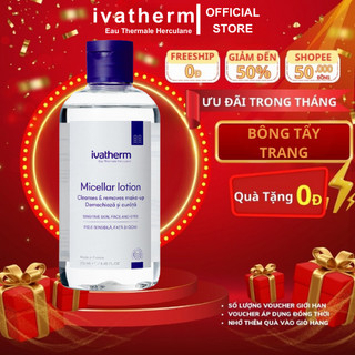 Nước tẩy trang Micellar Ivatherm FLOSLEK dành cho da trang điểm, da nhạy cảm 250ml
