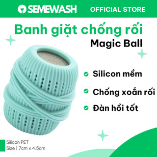Bóng giặt quần áo chống rối Trockner Ball ma thuật banh giặt quần áo thông minh làm sạch Semewash