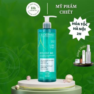 Sữa Rửa Mặt Aderma Biology AC Purifying Foaming Gel cho Da Dầu Mụn Nhạy Cảm 400ML Dhcosmetic