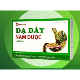 Dạ dày Nam Dược hỗ trợ liên quan đến dạ dày, hành tá tràng hộp 12 gói bột uống