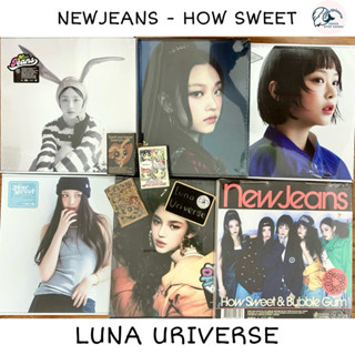 Bộ ảnh album NEWJEANS - HOW SWEET nguyên seal chính hãng đủ ver