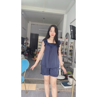 Bộ đồ đùi cánh tiên vải lụa latin loại 1 hàng xuất khẩu