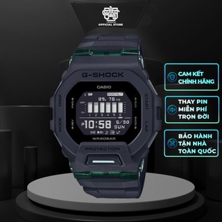 Đồng hồ nam casio g-shock gbd-200uu-1 dây nhựa đen chống va đập chống nước - hàng chính hãng