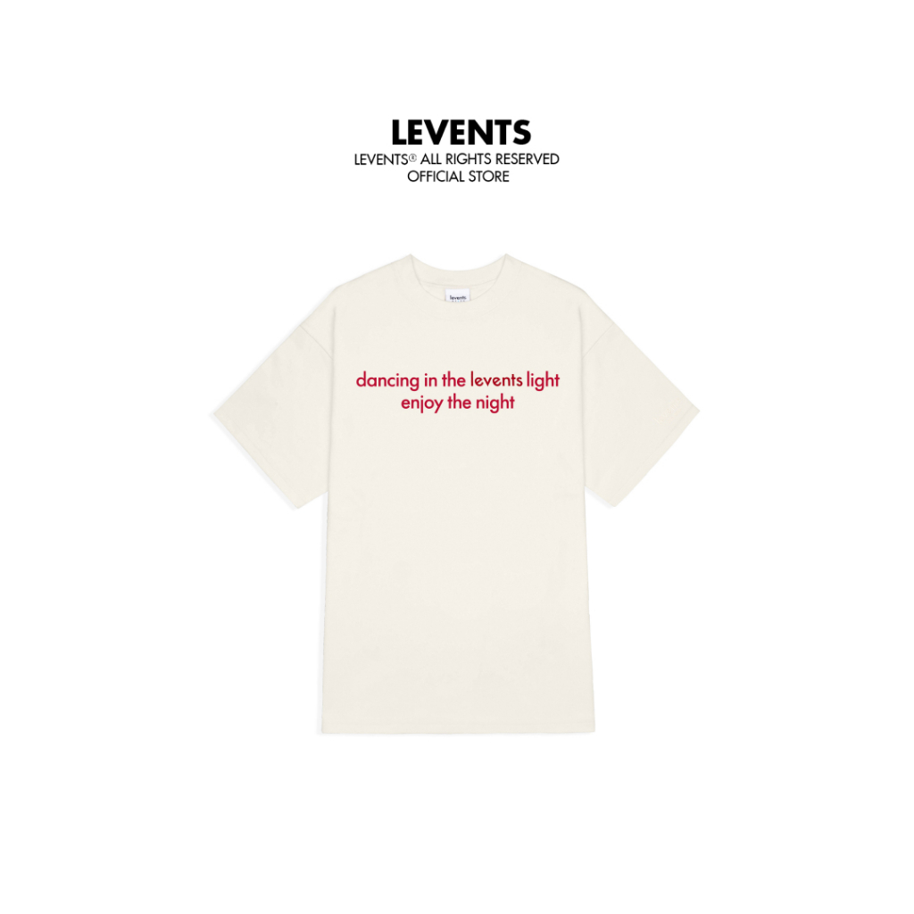 Áo Thun Levents Joyful/ Cream Red