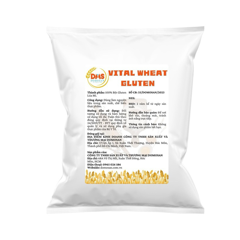 1KG BỘT MÌ CĂN VITAL WHEAT GLUTEN