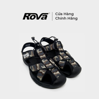 Giày Sandal Rova Nam Bít Mũi Dã Ngoại Du Lịch Trekking RV626