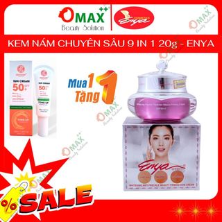 KEM ENYA TÍM XOÁ NÁM CHUYÊN SÂU 9 TRONG 1 - ENYA WHITENING FRECKLE TREATMEN BEAUTY FIRMING CREAM 20G