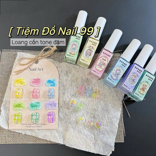 Set sơn cồn loang 6 màu Tone Pastel Xeijayi, loang cồn sữa cao cấp
