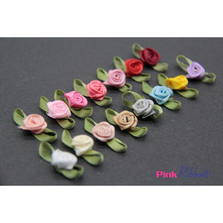 Set 10 bông hoa hồng nhí- 1cm