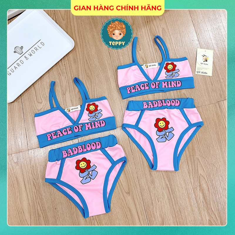 Đồ bơi, bikini 2 mảnh cho bé gái