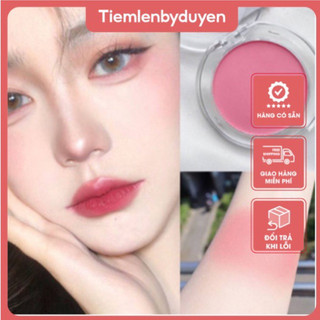 Phấn Má Hồng màu 02 Phong Cách Hàn Quốc Lameila Blusher Novo Minfei Tông Lì Và Nhũ Color Geometry
