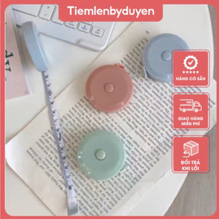 Thước dây cuộn mini tự rút tiện ích 150cm