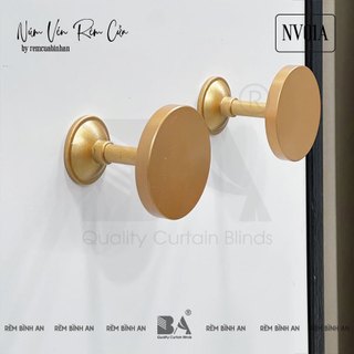 Set Một Cặp [2 cái] Núm Vén Rèm Hợp Kim Cao Cấp NV01A - Phụ Kiện Sang Trọng Cho Villa, Biệt Thự - Đã bao gồm ốc vít