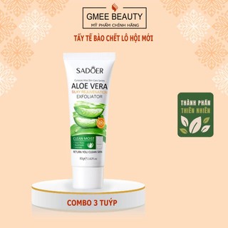  Tẩy Tế Bào Chết Tinh Chất Lô Hội Sadoer Exfoliate Gel Làm Trắng Da Tẩy Tế Bào Chết Da Mặt-Gmee 