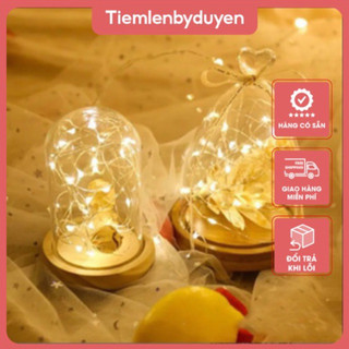 Dây Đèn LED Bằng Đồng 1M  Mini Chống Thấm Nước Trang Trí