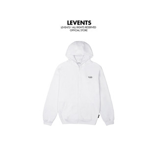 Áo Zipper Hoodie Levents Mini Logo/ White